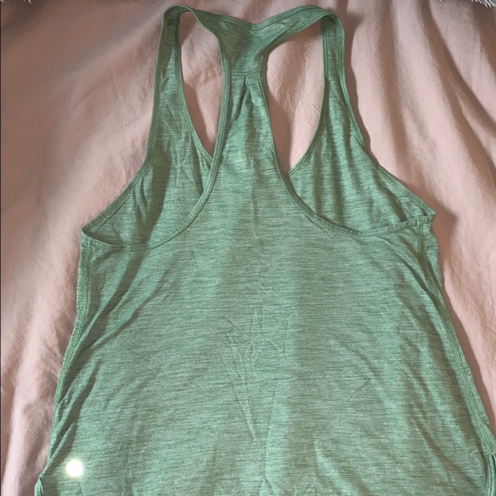 Lululemon 105 Army Green Singlet Tank